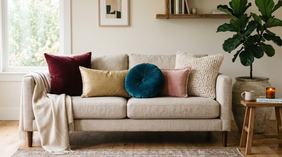 Velvet Pillows, Built to Be Lived With