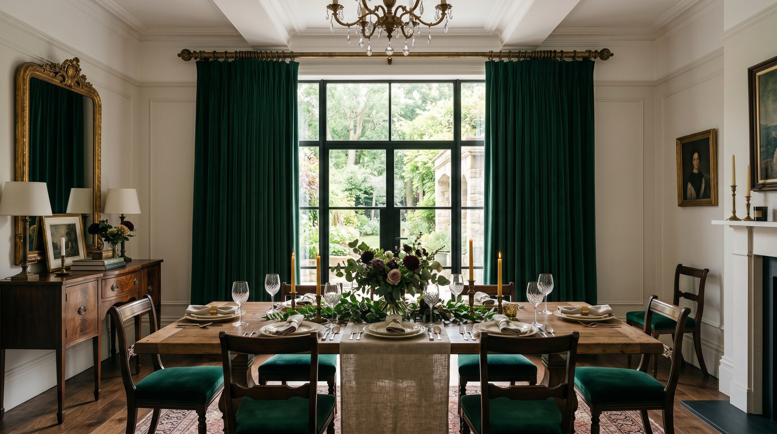 Velvet Curtains, Made the Old-World Way