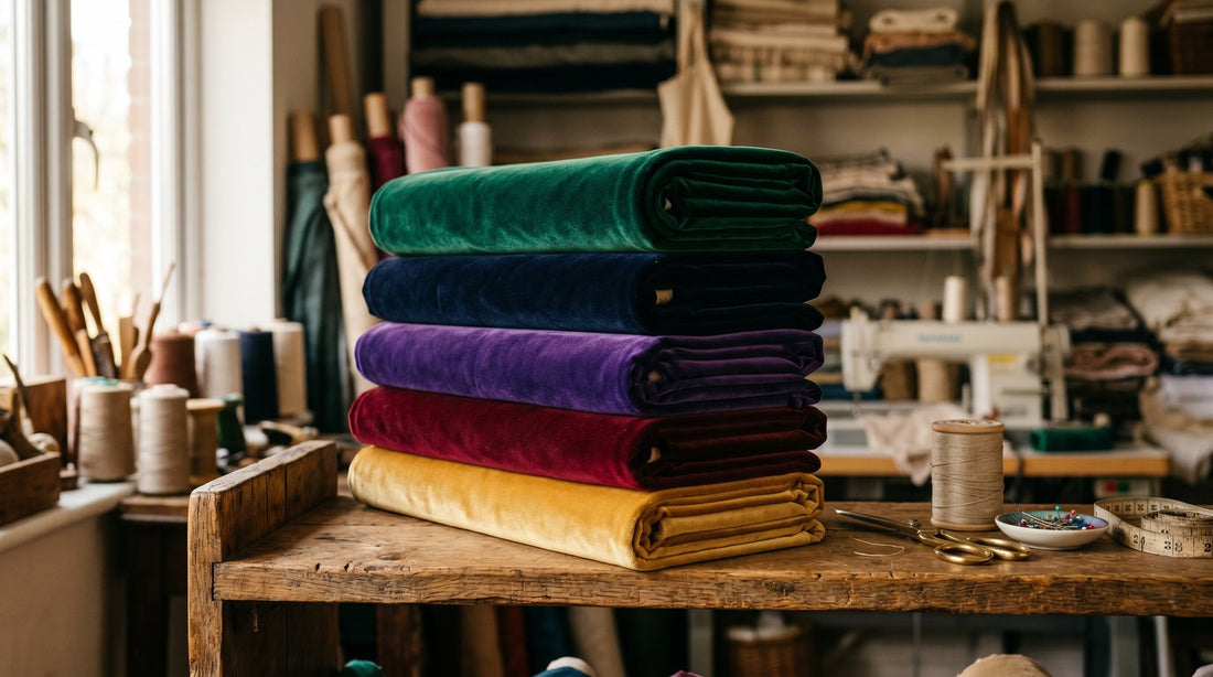Velvet Fabric by the Yard, Done Properly