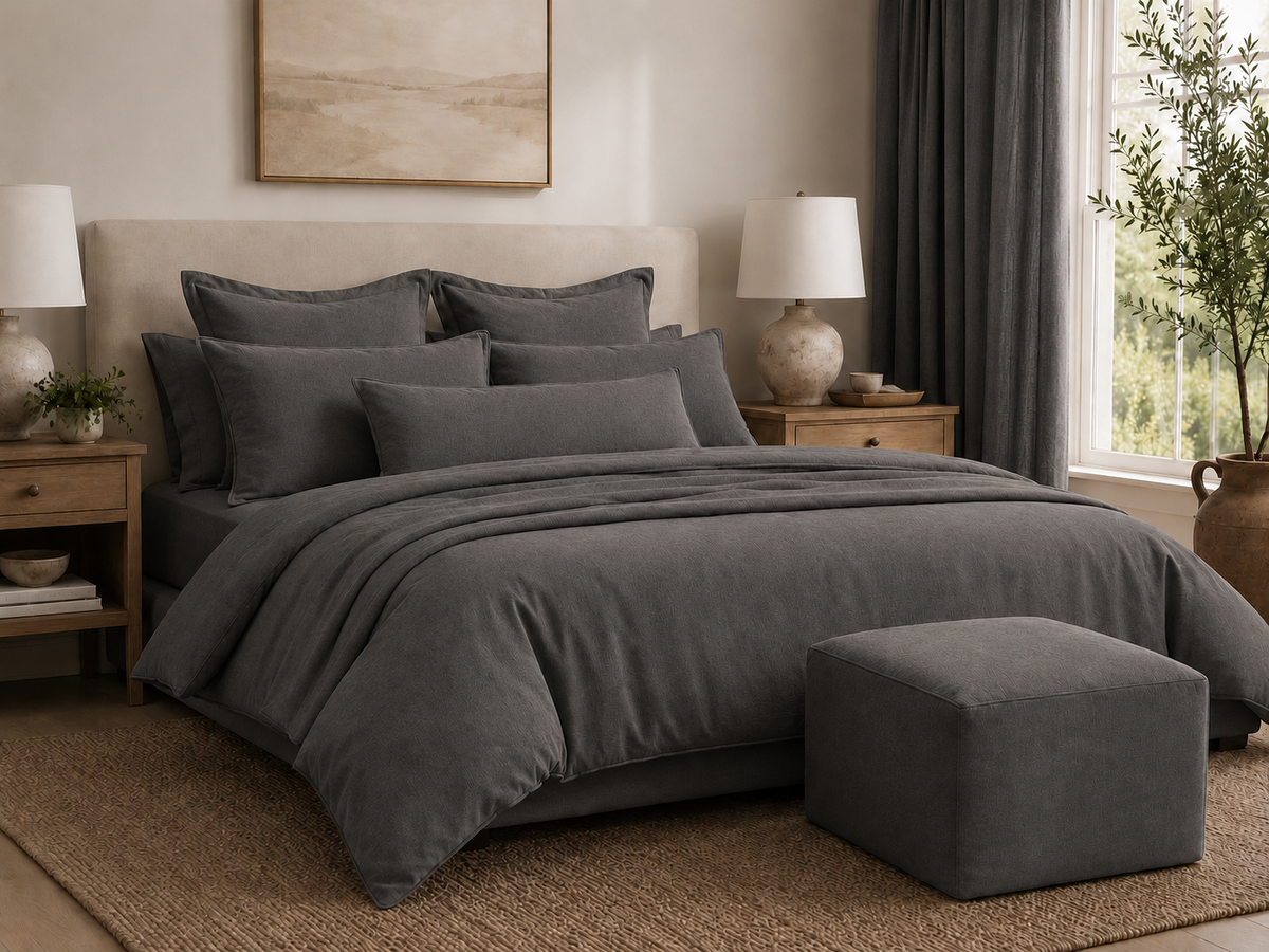 Anchovy Velvet Home Accents