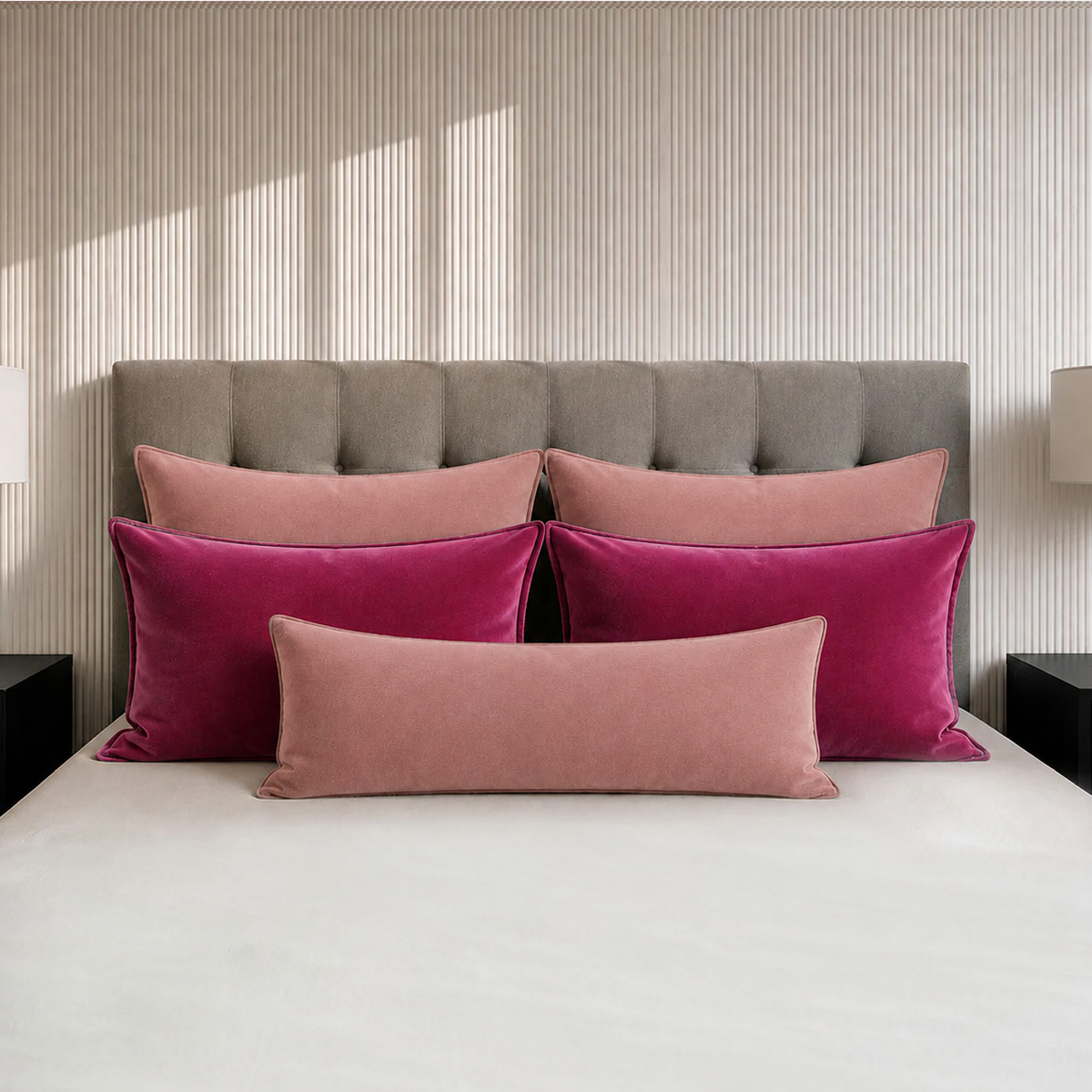 Pink Velvet Home Décor
