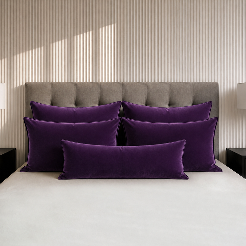 Purple Velvet Home Décor
