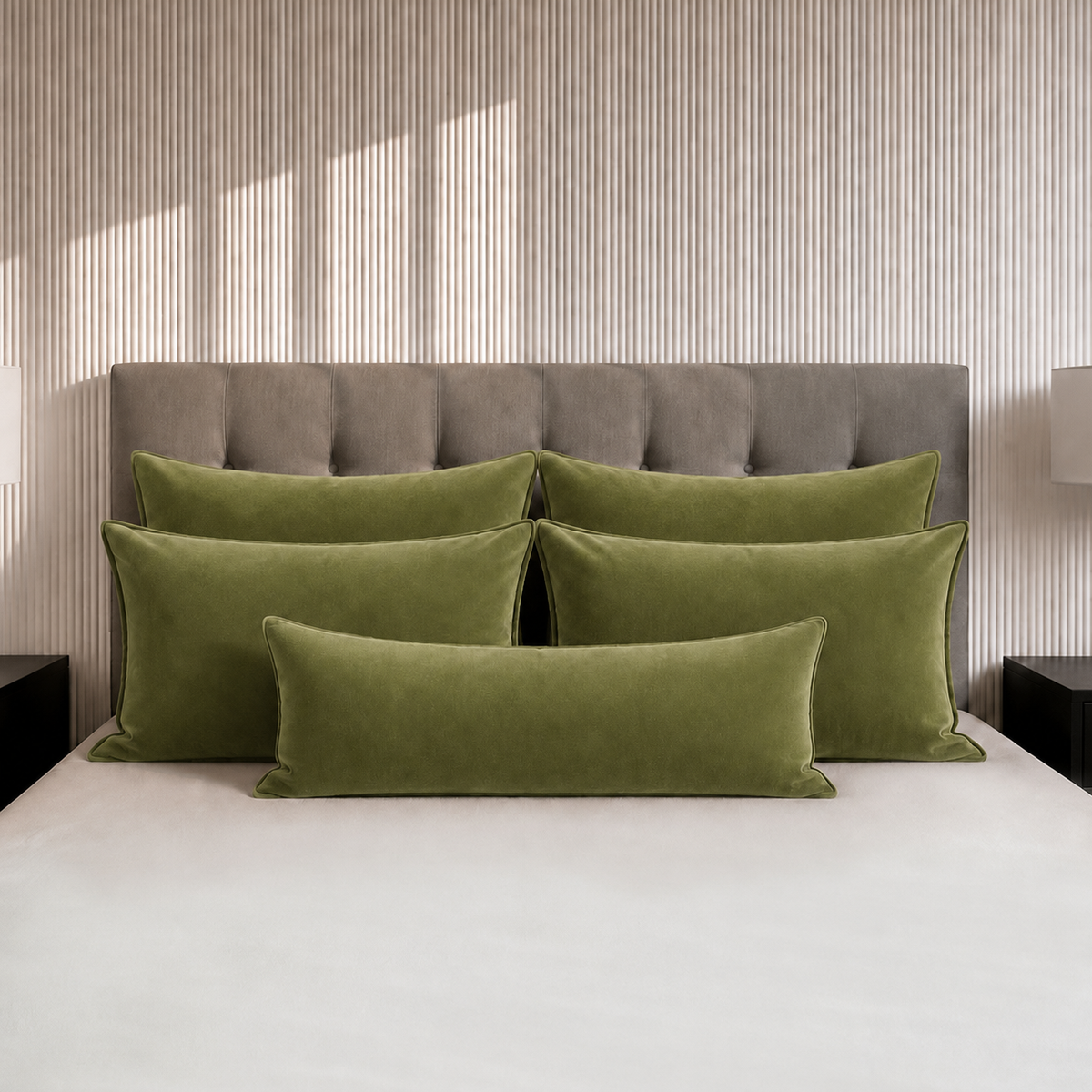 Green Velvet Home Décor
