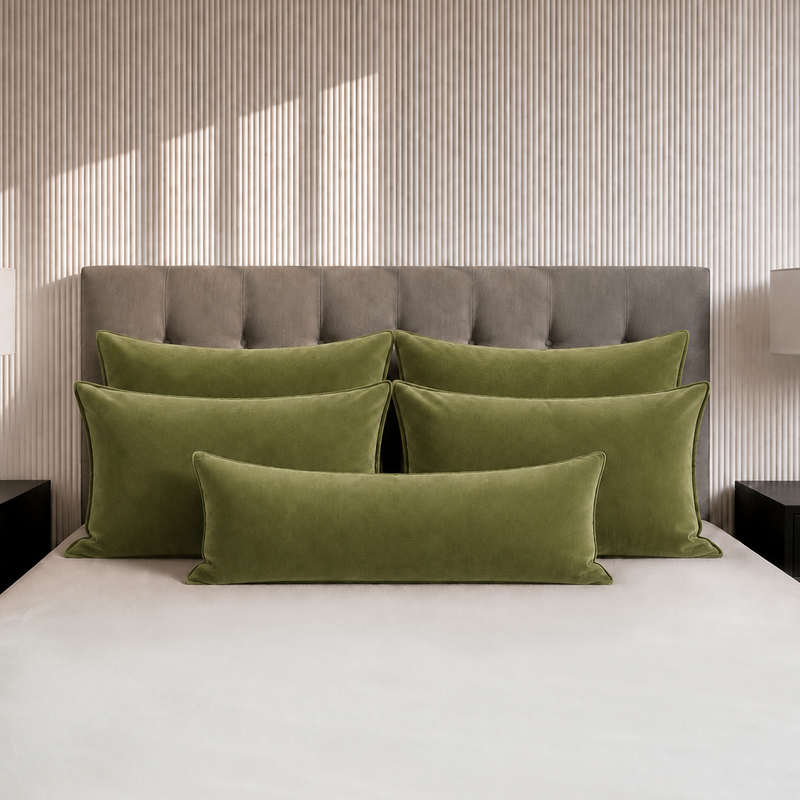 Green Velvet Home Décor