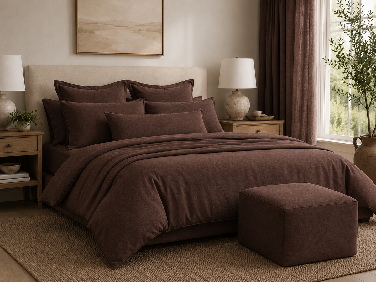 Praline Velvet Home Décor