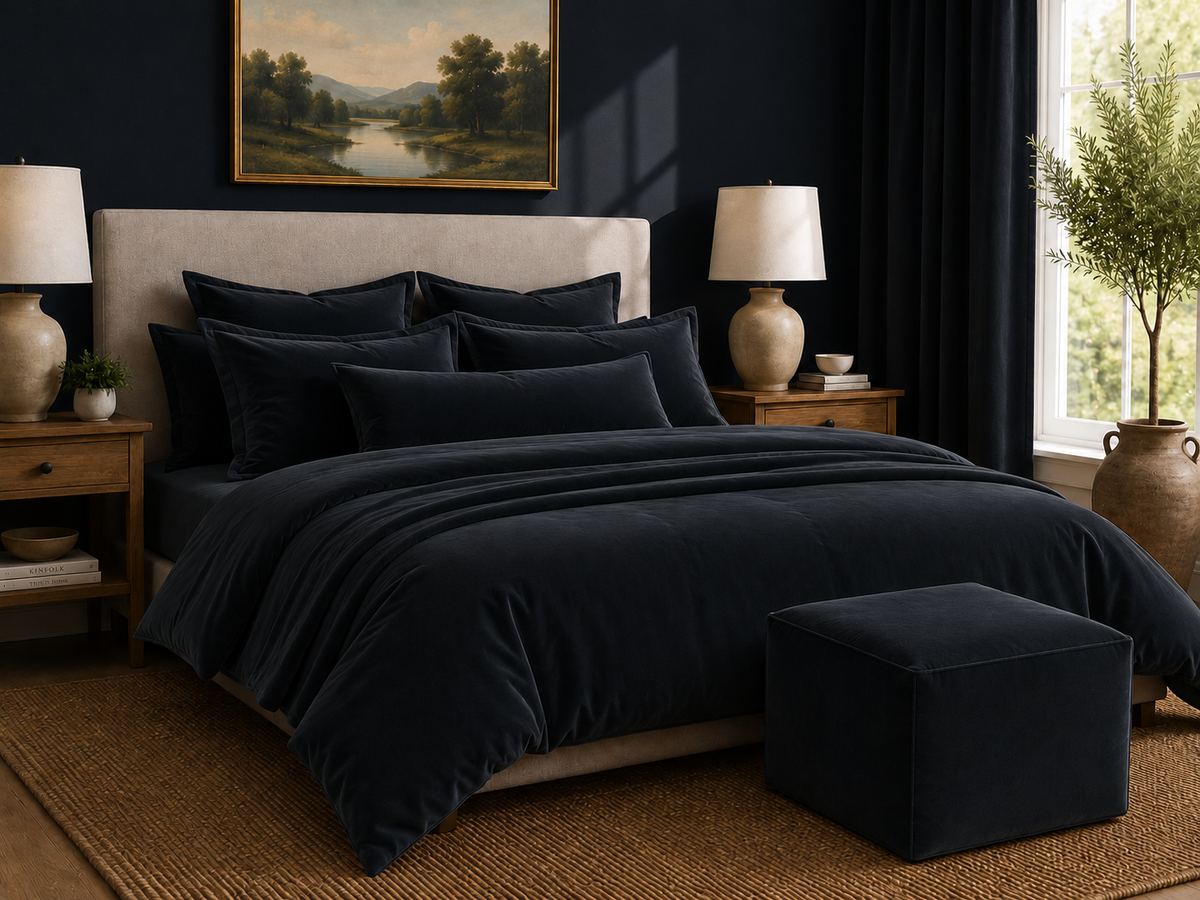 Thunder Cloud Velvet Home Décor