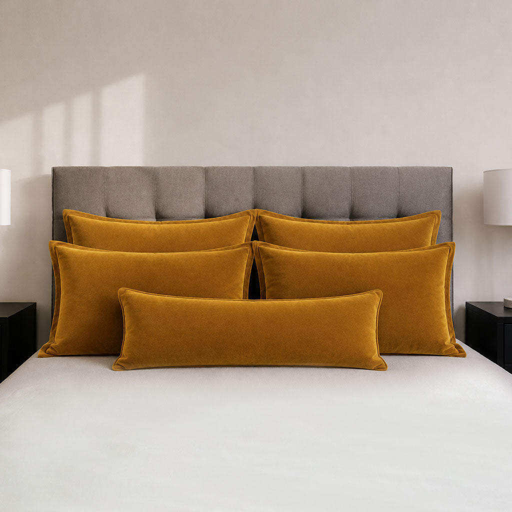 Yellow Velvet Home Décor
