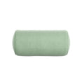 Velvet Neck Roll Pillow in Eucalyptus