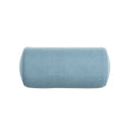 Light Denim Velvet Neck Roll