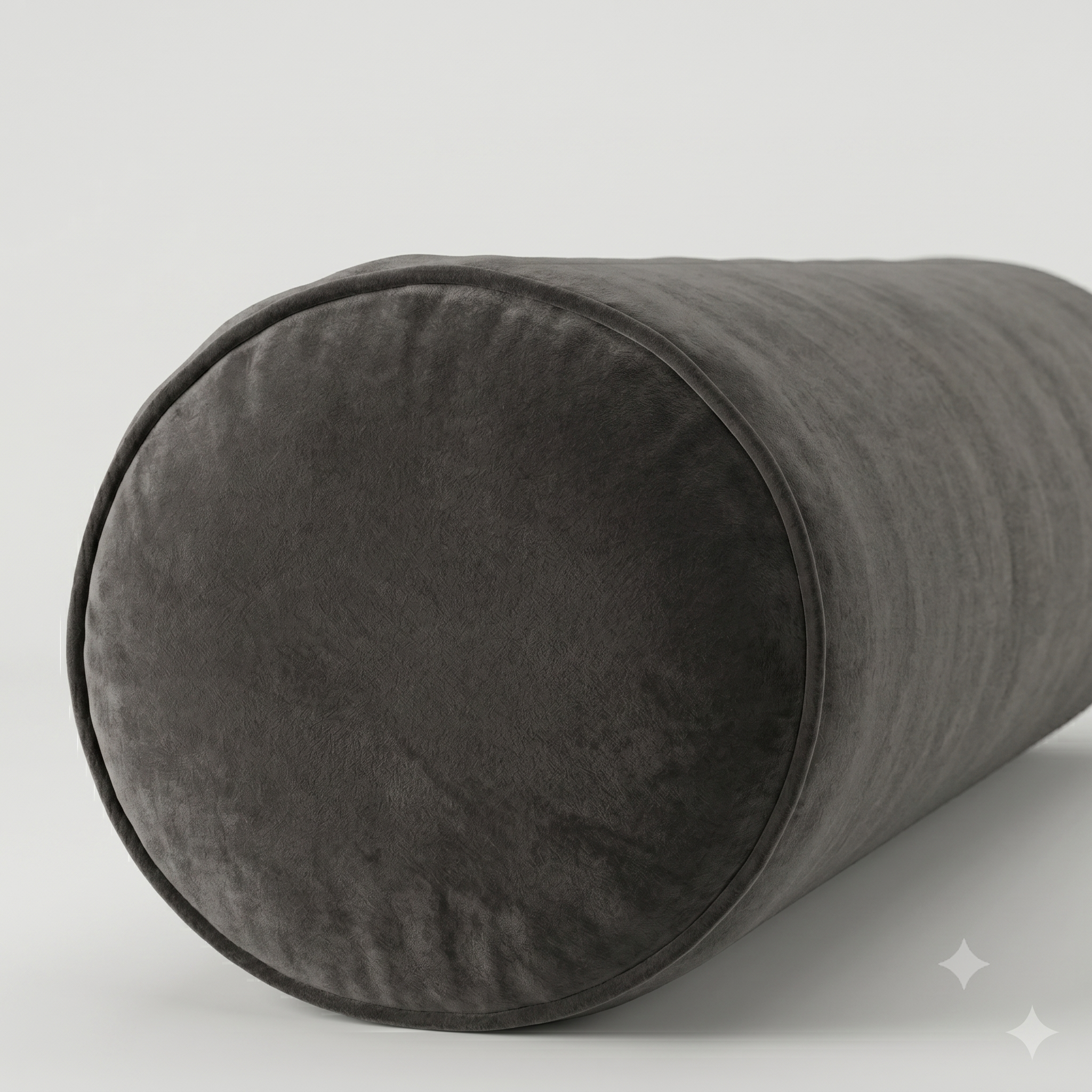 Anchovy Velvet Bolster Pillow