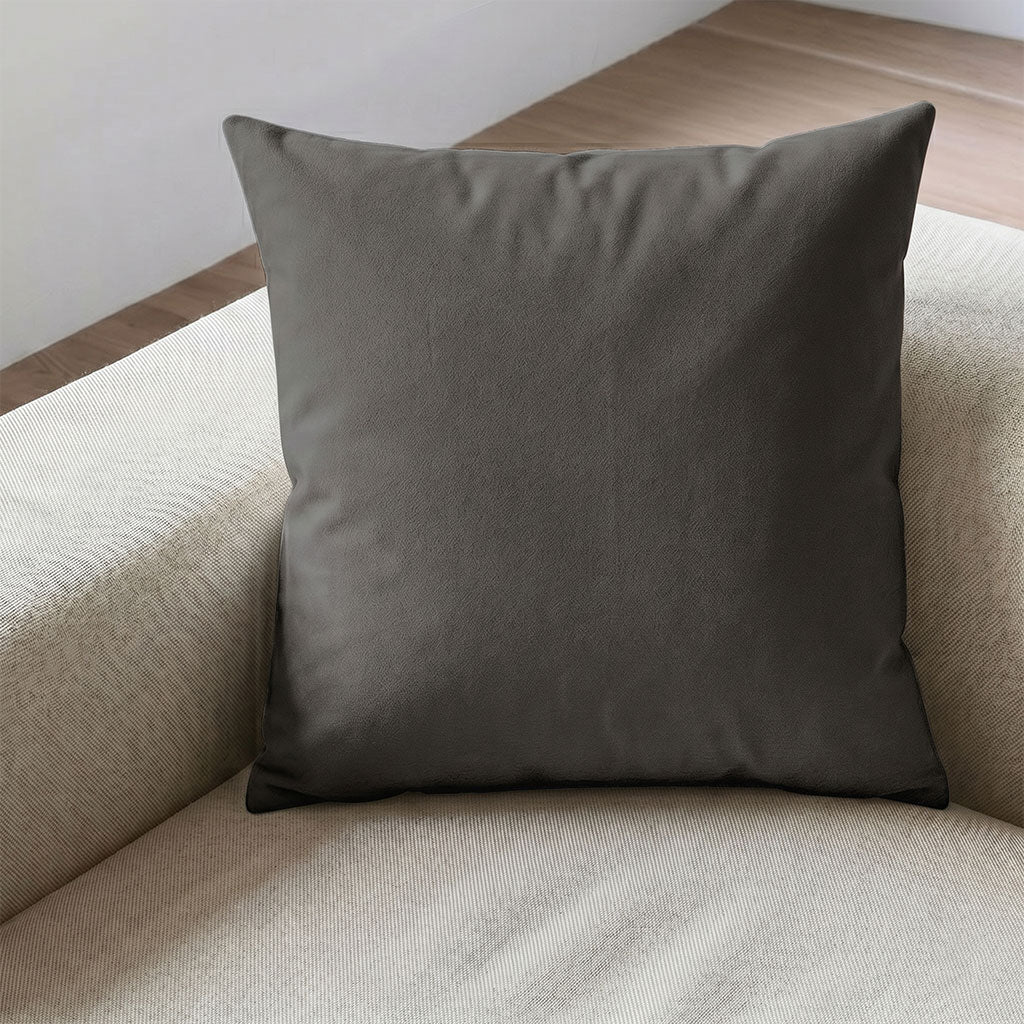 Anchovy Velvet Throw Pillow