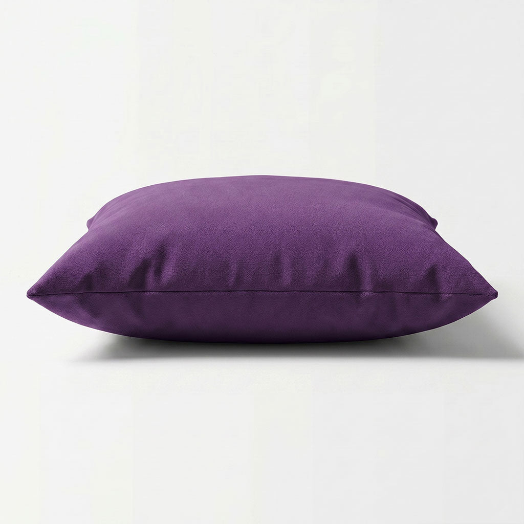 Velvet Throw Pillow in Sweet Berry