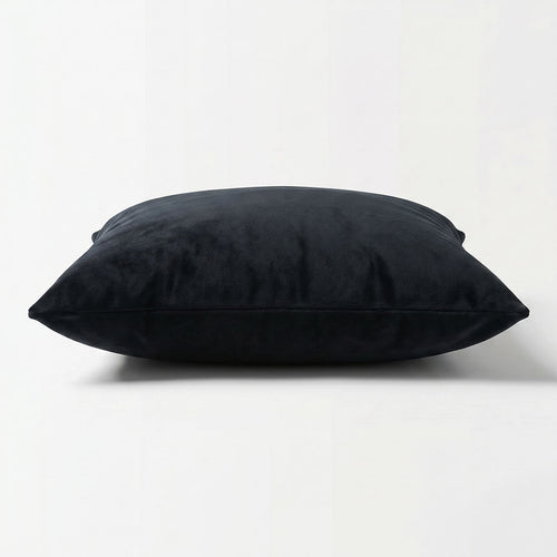 Black Velvet Throw Pillow