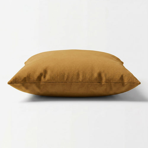Butternut Velvet Throw Pillow