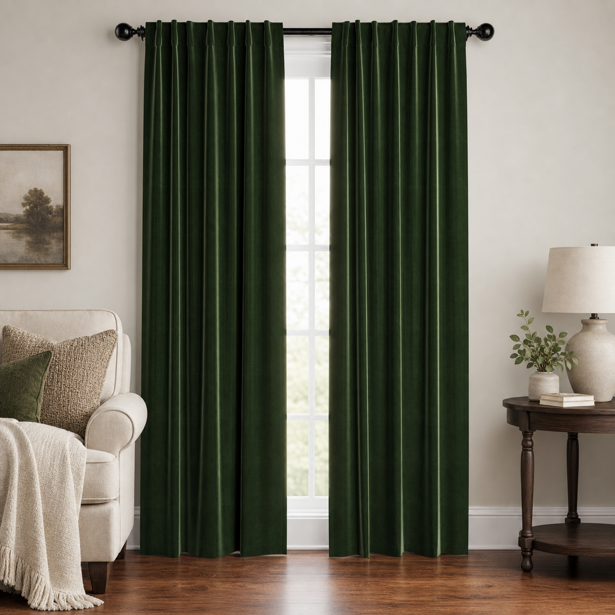 Dublin Velvet Window Panels