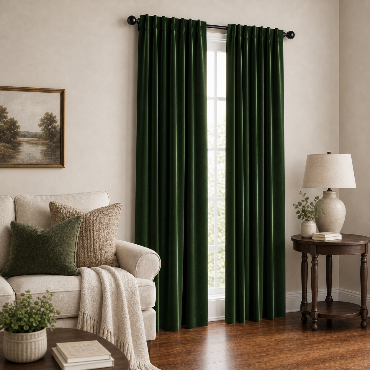 Dublin Velvet Window Panels