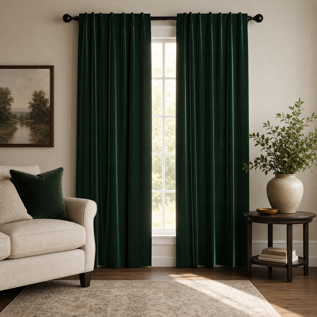 Elf Velvet Window Panels