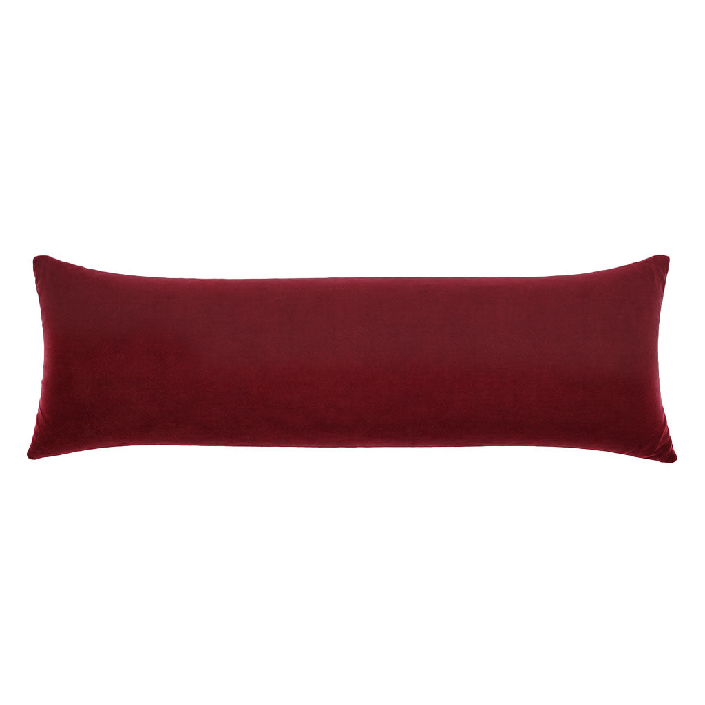 Escarlata Velvet Lumbar Pillow