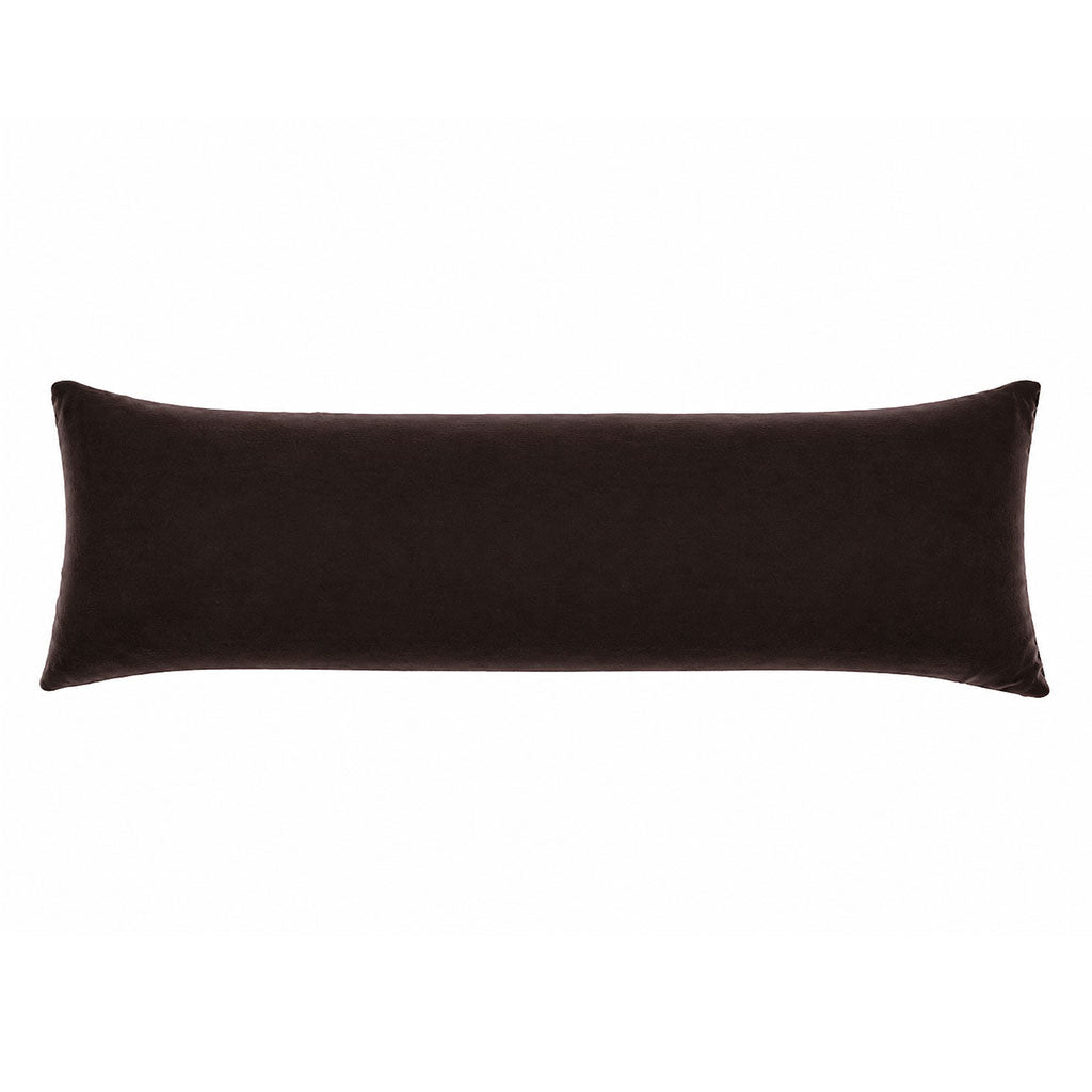 French Roast Velvet Lumbar Pillow