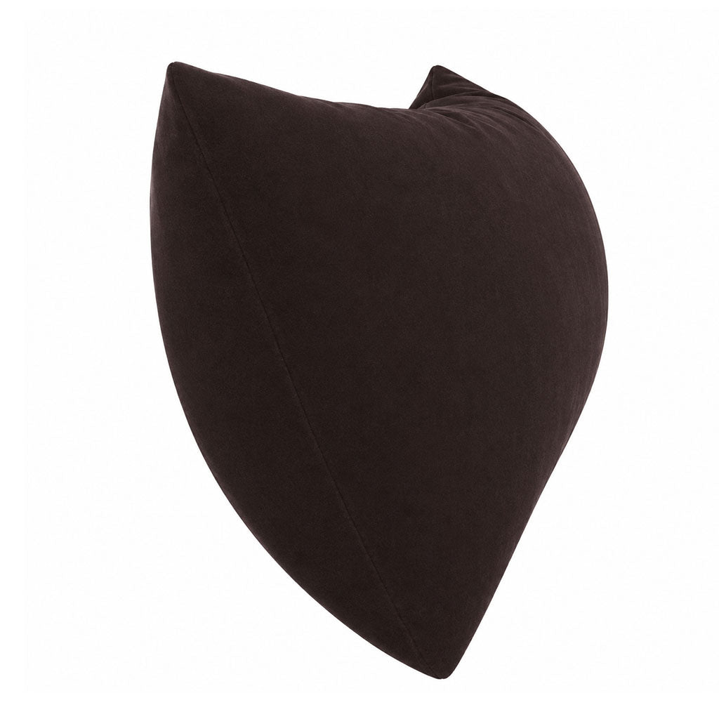 French Roast Velvet Lumbar Pillow