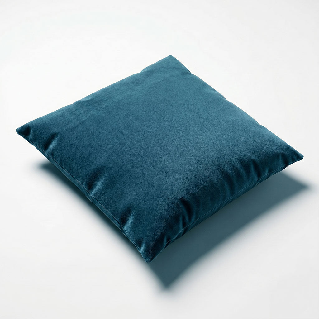 Harbor Velvet Throw Pillow