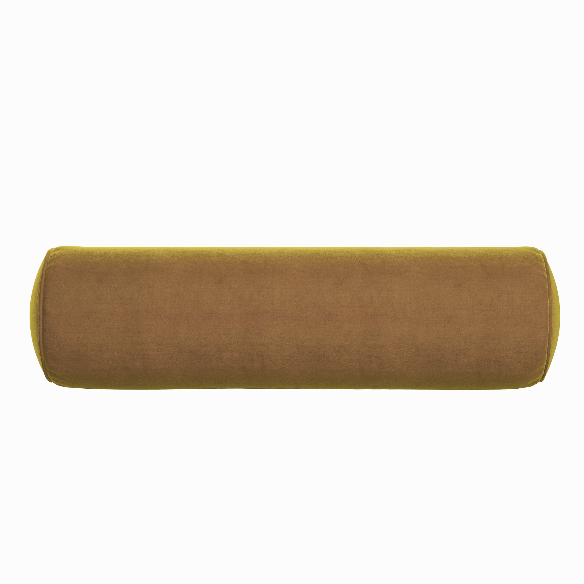 Honey Velvet Bolster Pillow