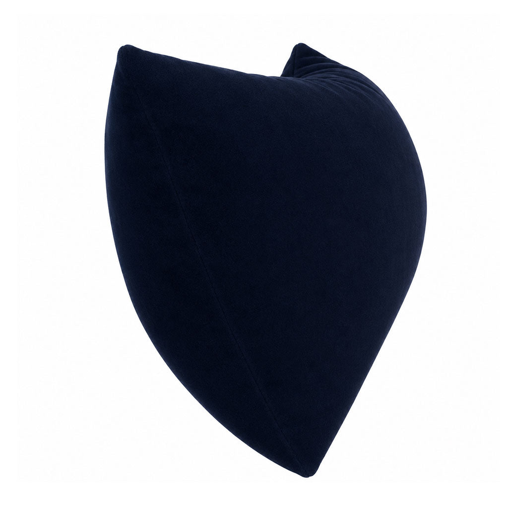 Lapis Velvet Lumbar Pillow