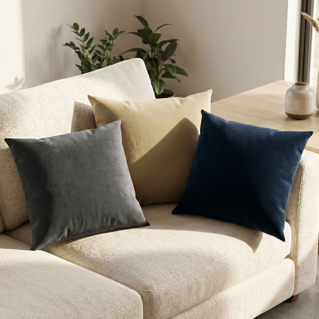 Gobi Velvet Throw Pillow
