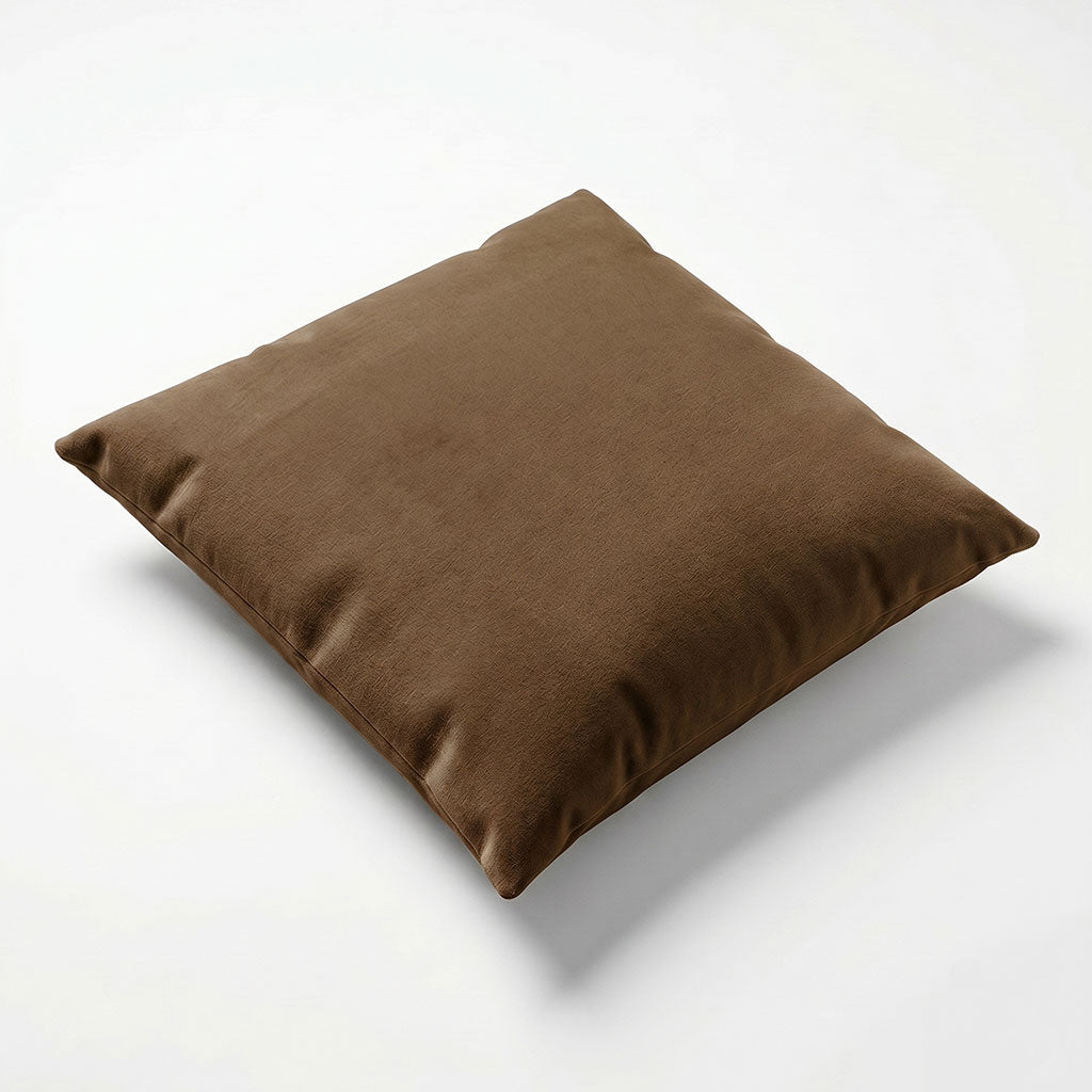 Mushroom Velvet Throw Pillow