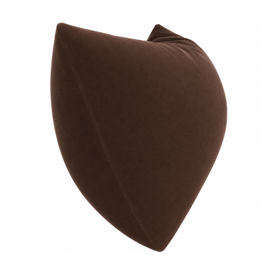 Praline Velvet Lumbar Pillow