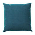 Prussian Velvet Throw Pillow