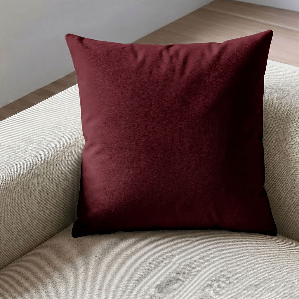 Red Velvet Throw Pillow