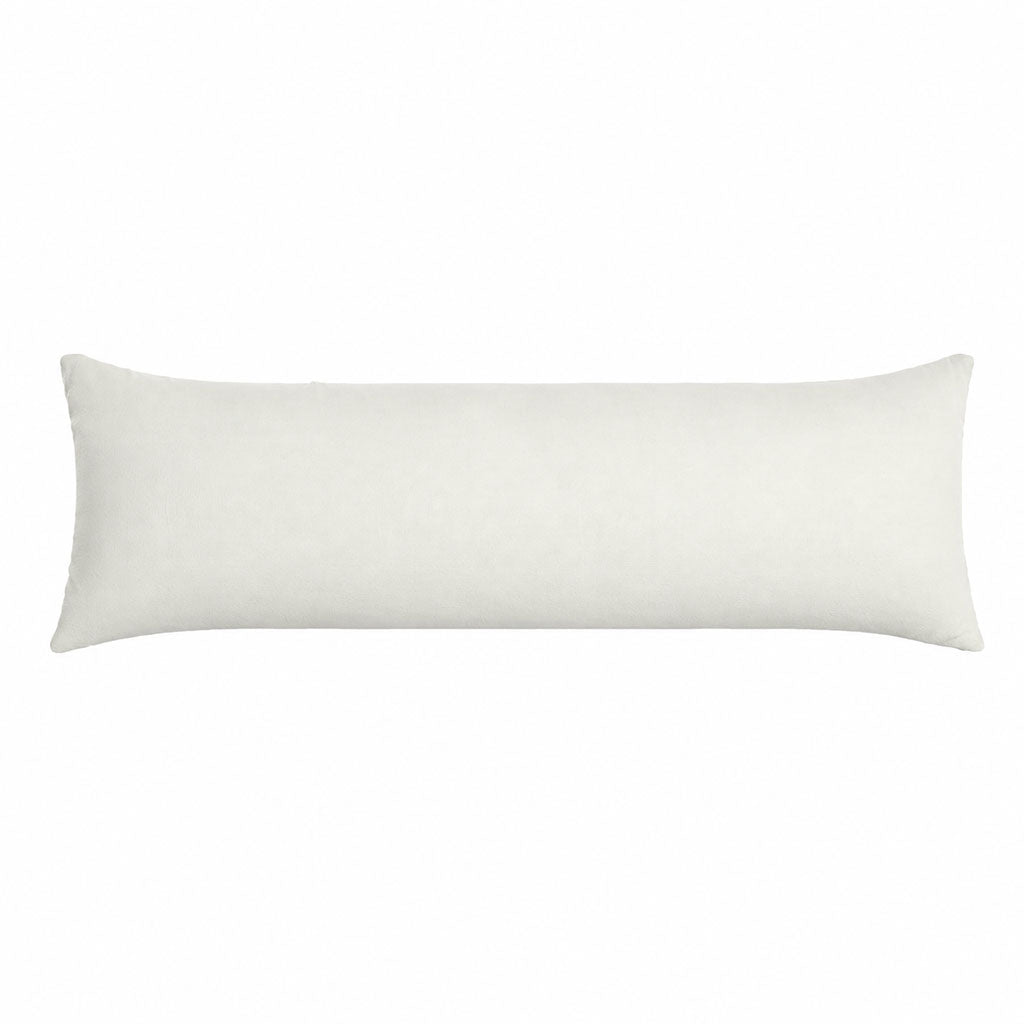 Snow Velvet Lumbar Pillow