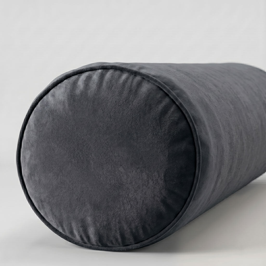 Thunder Cloud Velvet Bolster Pillow