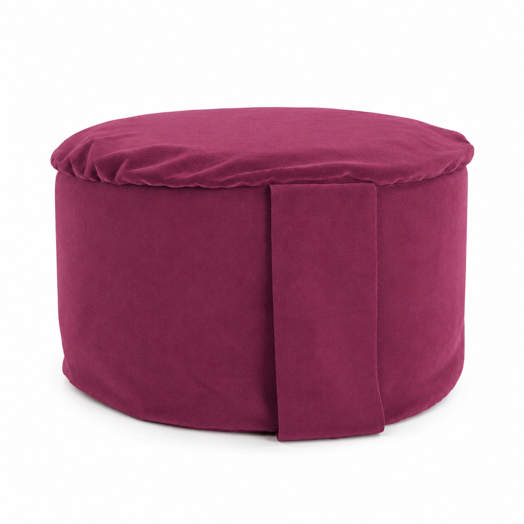 Tremiere Velvet Hi-Zafu Meditation Cushion