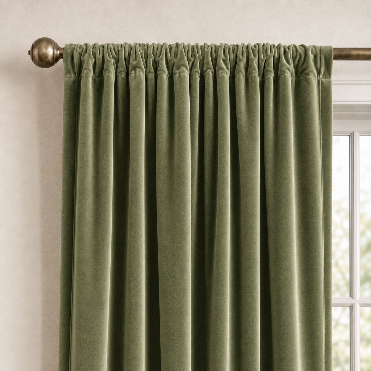 Vineyard Velvet Window Panels