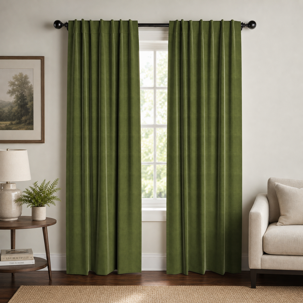 Vineyard Velvet Window Panels
