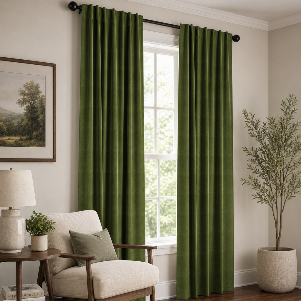 Vineyard Velvet Window Panels