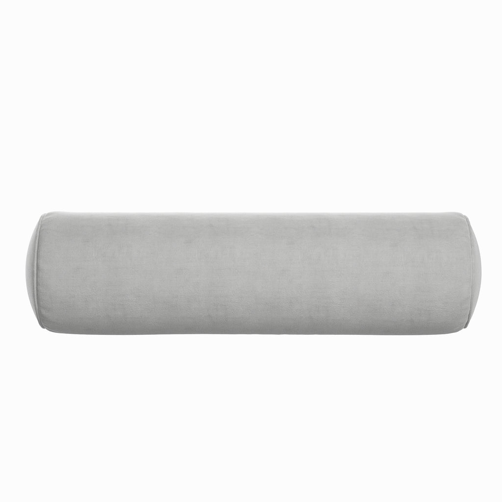 Zinc Velvet Bolster Pillow