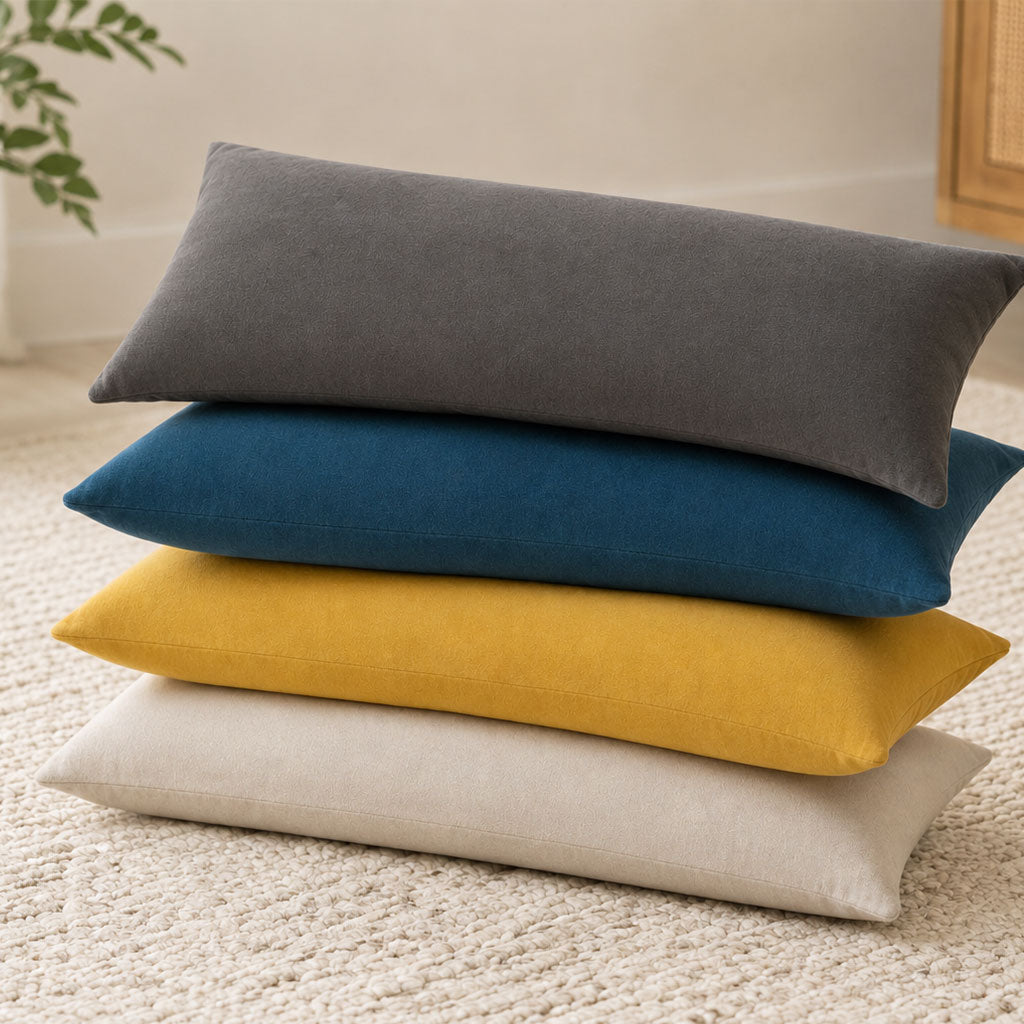 Mixed Velvet Lumbar Pillows