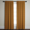 Velvet Window Panels in Buttemut
