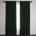 Velvet Window Panels in Elf