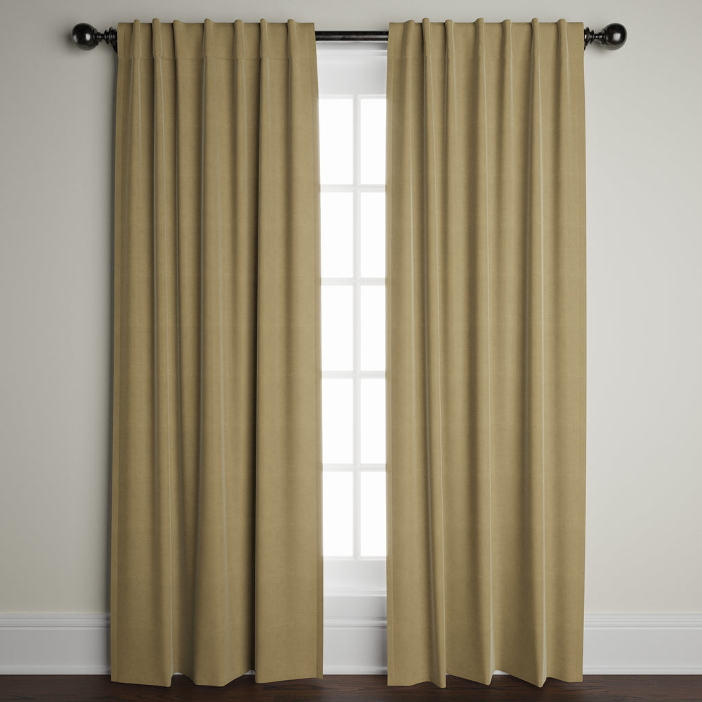 Gobi Velvet Window Panel