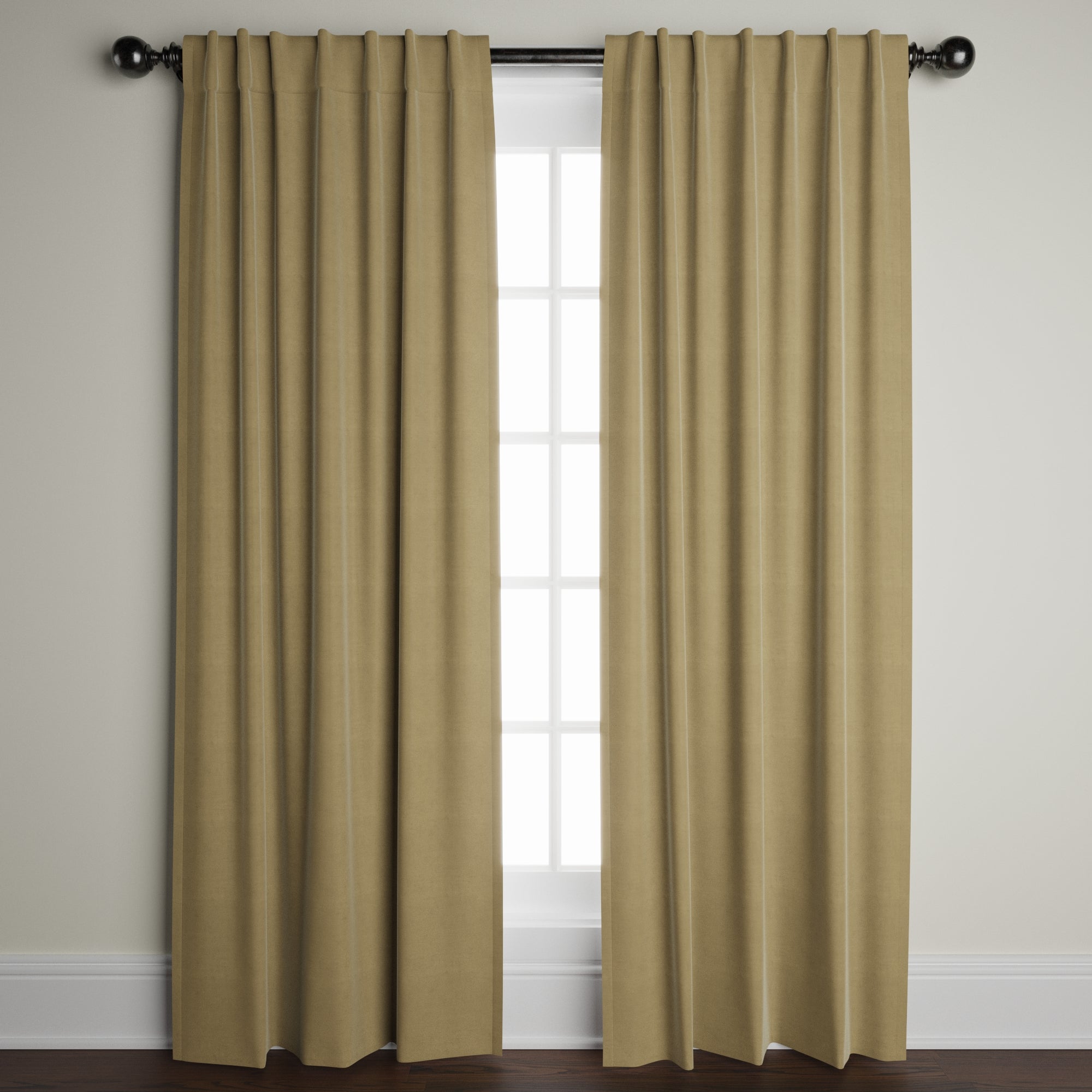 Gobi Velvet Window Panel