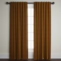 Velvet Window Panels in Gold