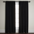 Graphite Velvet Window Panel