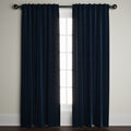Velvet Window Panels in Harbar