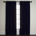 Velvet Window Panels in Royal Violet