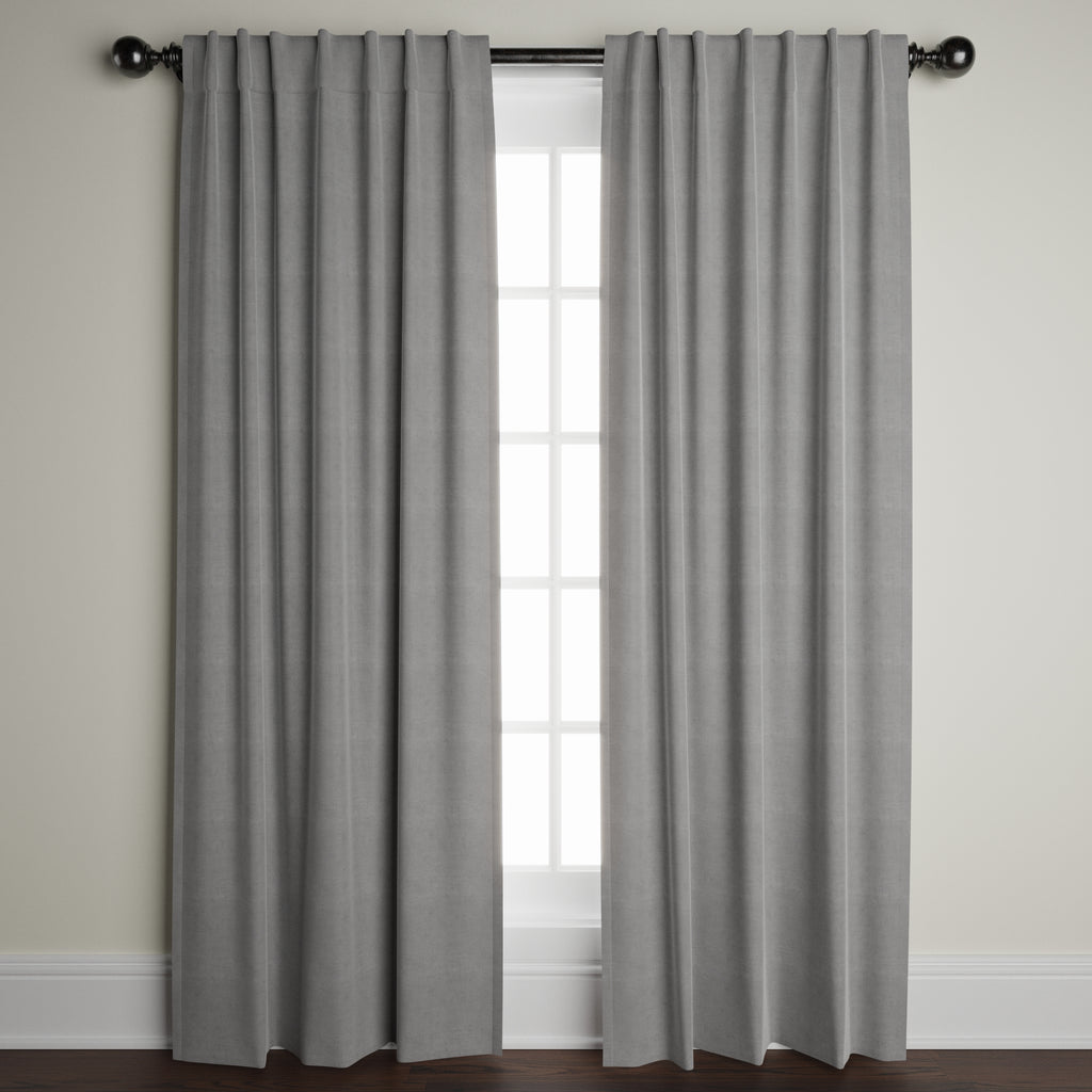 Zinc Velvet Window Panel