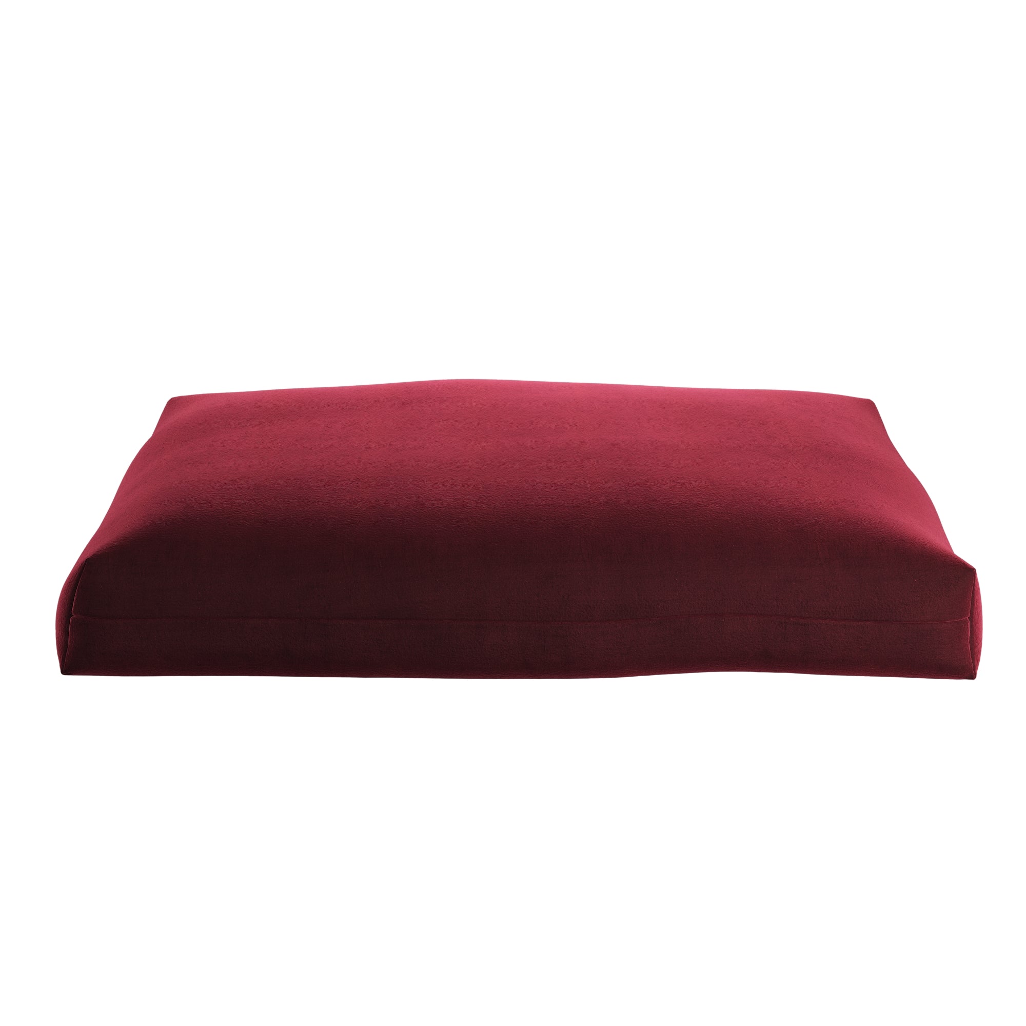 Red Velvet Meditation Cushion
